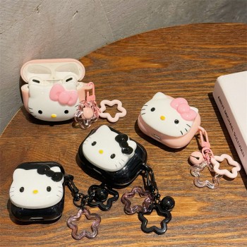 Hello Kitty anime Airpods Pro 4 3 2 Case Cover