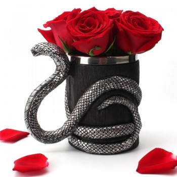 Cobra Snake Mug Stainless Steel Double Layer Mug Cup