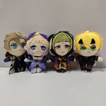 8inches Genshin Impact game plush dolls set 20cm(4pcs a set)