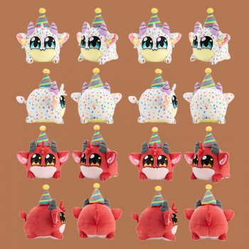 Birthday Cake Emotional Support plush doll