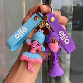 Elio anime figure doll key chains