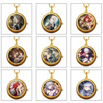 Honkai Star Rail game rotating necklace pocket watch