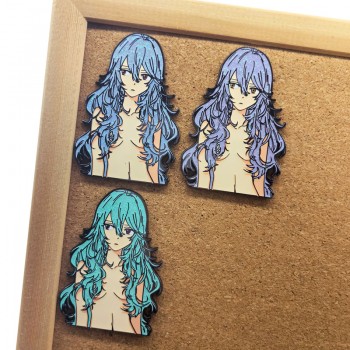 EVA Ayanami Rei anime Alloy Enamel Brooch Pins
