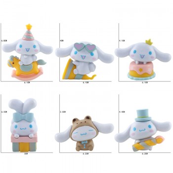 6pcs Cinnamoroll anime figures set(OPP bag)