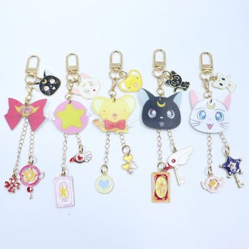 Card Captor Sakura anime alloy key chains