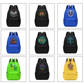 The Legend of Zelda game backpack bags