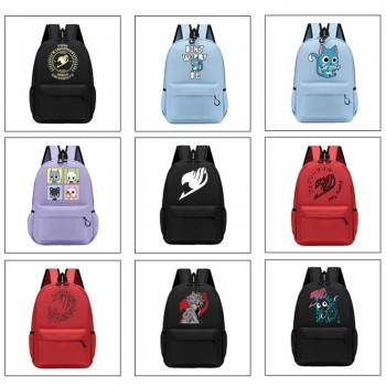 Fairy Tail anime backpack bags
