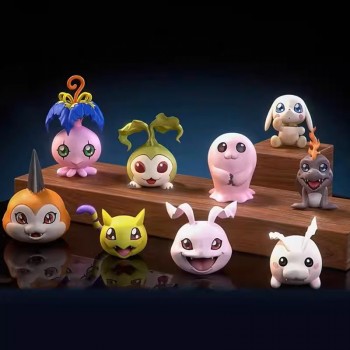 Digital monster Digimon Adventure anime figures set(9pcs a set)
