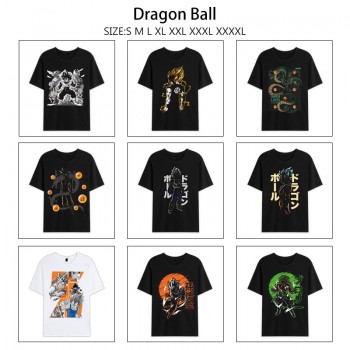 Dragon Ball anime Short Sleeve Cotton T-Shirts
