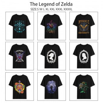 The Legend of Zelda game Short Sleeve Cotton T-Shirts