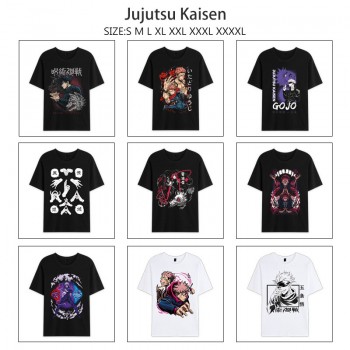Jujutsu Kaisen anime Short Sleeve Cotton T-Shirts