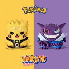 Pokemon Gengar cos Naruto Airpods Pro 4 3 2 Case C...