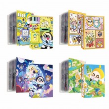 Eggy Party game 240Pcs cards album book folder col...