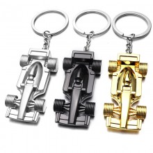 F1 Racing car alloy key chain keychains