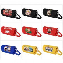 Labubu anime portable pen case pencil bag