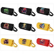 Super Hero Iron Spider Super Man portable pen case...