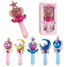 Flower Fairy Princess Glowing Sound Effects Stars Magic Wand Children