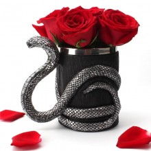 Cobra Snake Mug Stainless Steel Double Layer Mug C...