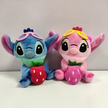 4inches Strawberry Stitch anime plush dolls set 10...