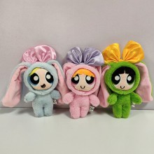 5.2inches The Powerpuff Girls anime plush dolls se...