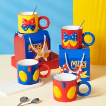 Creative Ultraman Superman anime Ceramic Cup Mug