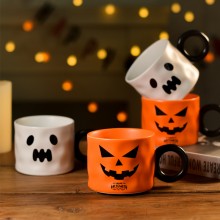 Halloween Cute Ghost Pumpkin Ceramic Cup Mug