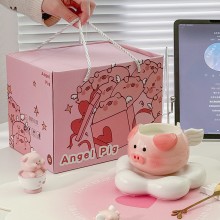 Angel Pig Ceramic Cup Mug