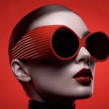 Fashion Y2k Round Steampunk Sunglasses