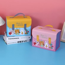 Cartoon Simple Book Shape Gift Box DIY Candy Chocolate Package