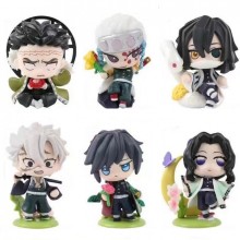 6pcs Demon Slayer anime figures set(OPP bag)