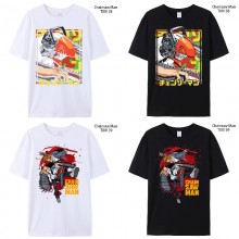 Chainsaw Man anime short sleeve cotton t-shirt