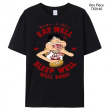 One Piece anime short sleeve cotton t-shirt