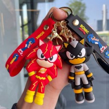 Sonic the Hedgehog anime figure doll key chains