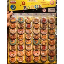 Capybara anime brooches pins 48pcs/24pcs