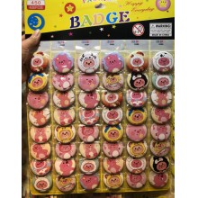 Loopy anime brooches pins 48pcs/24pcs