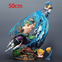 Dragon Ball Broly Vs Gogeta anime big figure 50cm