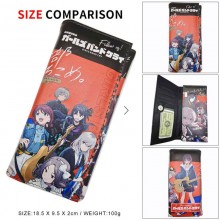 GIRLS BAND CRY anime long wallets card holder purs...