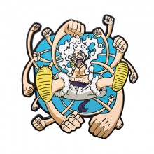One Piece Luffy Alloy Enamel Brooch Pin