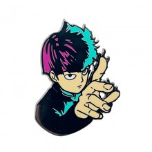 Mob Psycho 100 anime Alloy Enamel Brooch Pin
