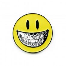 Creativity Evil Smile Face Alloy Enamel Brooch Pin