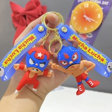 Wrestling Msia Luga figure doll key chains