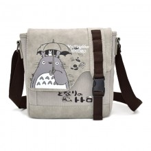 Totoro anime canvas crossbody satchel shoulder bag