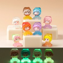 8pcs Cute Girl Blind Box Mini luminous mini figure...