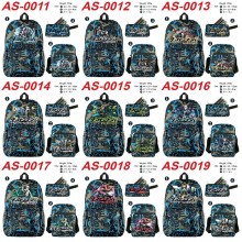 Dangan Ronpa anime shoulder backpack bag pencil ca...