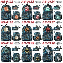 Haikyuu anime shoulder backpack bag pencil case se...
