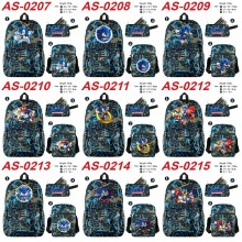 Sonic the Hedgehog shoulder backpack bag pencil case set