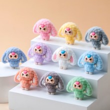 10pcs Kawaii Baby There Series anime mini figure d...