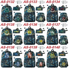 My Hero Academia anime shoulder backpack bag penci...