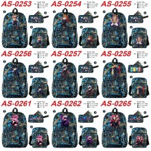 Jujutsu Kaisen anime shoulder backpack bag pencil case set