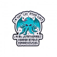 Cthulhu Mythos Alloy Enamel Brooch Pins
